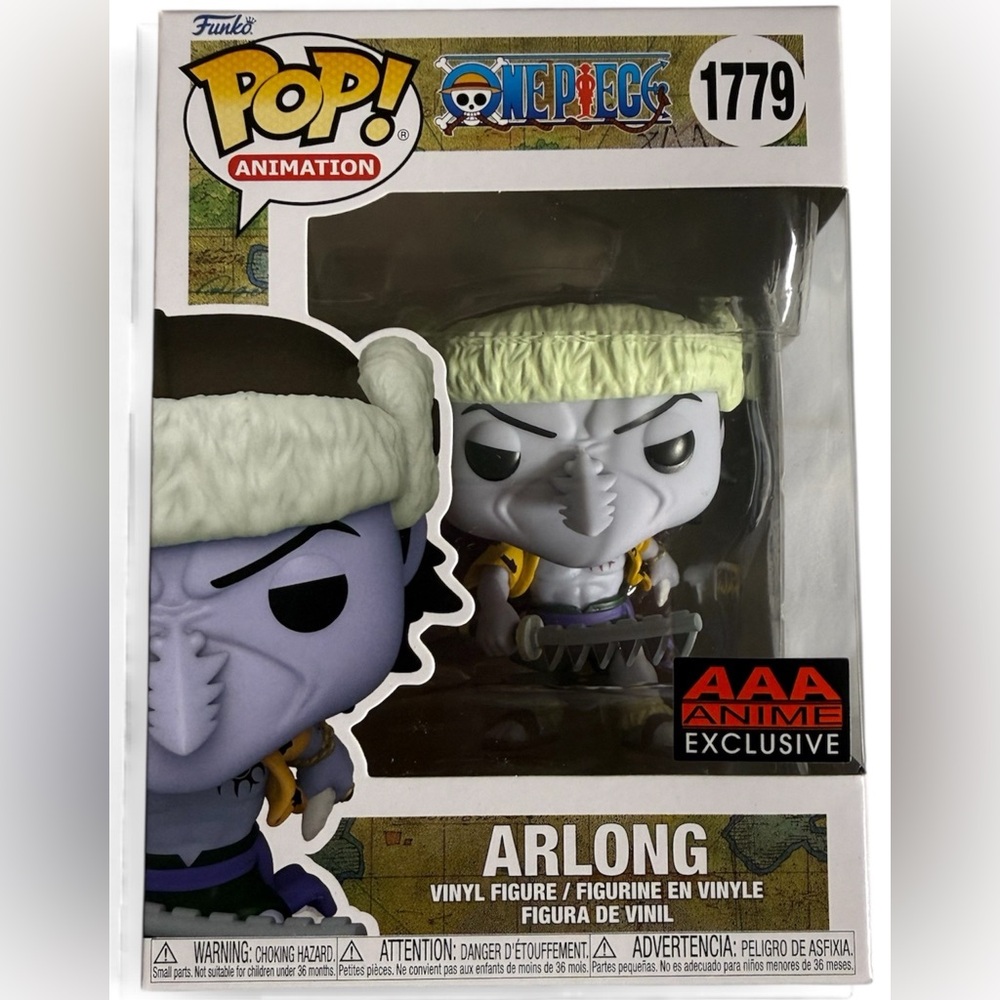 Funko Pop! Animation Arlong Figure - Purple and Yellow